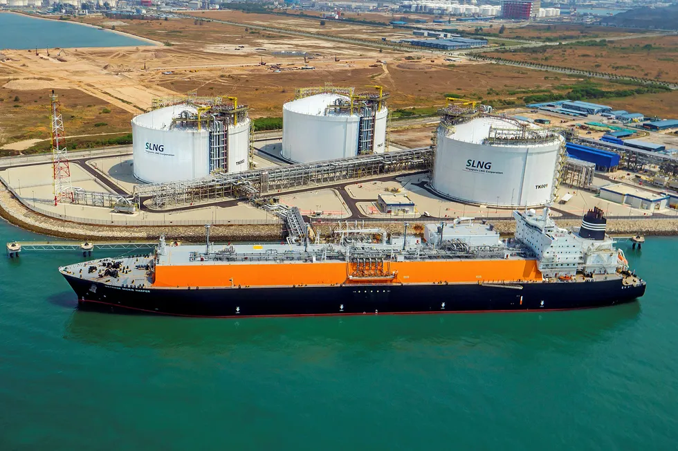 Cargoes sought: Singapore's LNG import terminal