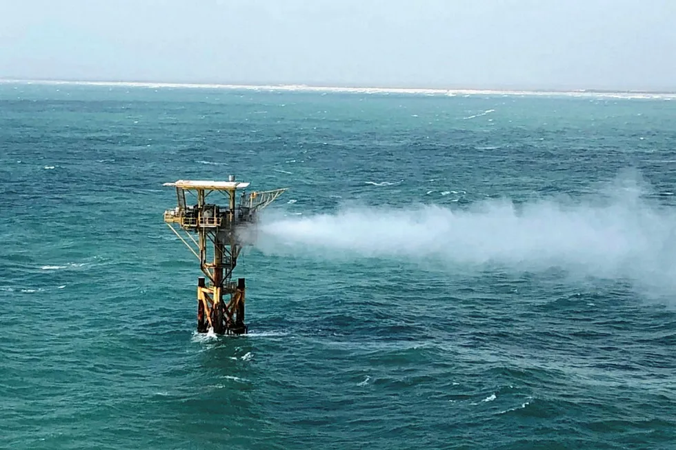Magellan E&P: natural gas leak reported off Corpus Christi