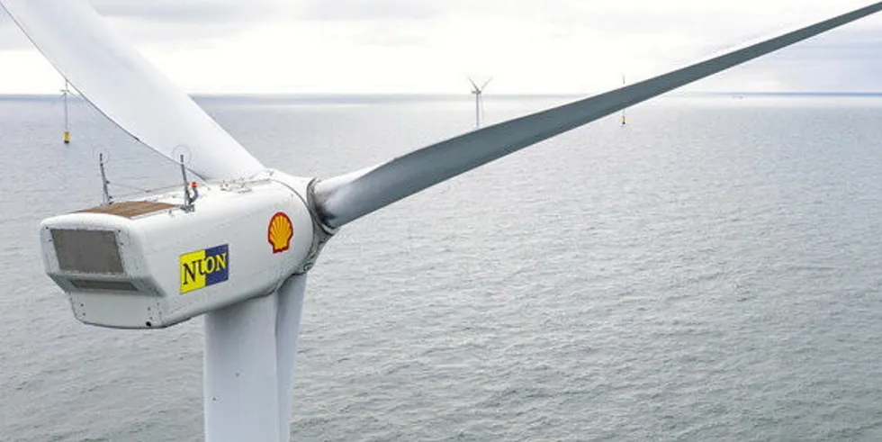 Shell is investing in offshore wind.