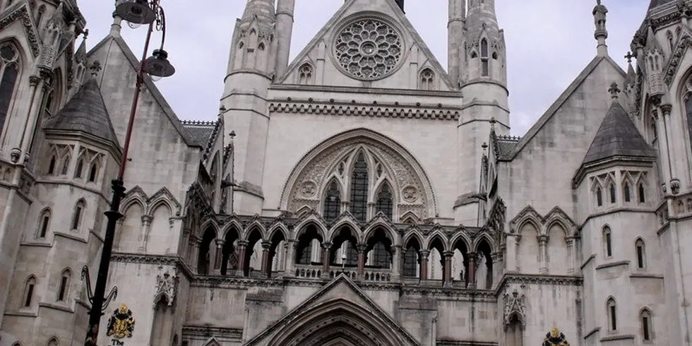 The UK's Royal Courts of Justice.
