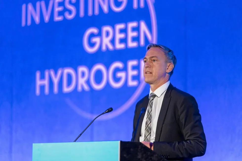 Philipp Steinberg, director-general for economic stabilisation, energy security, gas and hydrogen infrastructure at the German federal ministry for economic affairs and climate action.