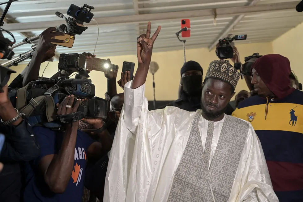 Winner: Bassirou Diomaye Faye, Senegal's presidential candidate for the opposition coalition