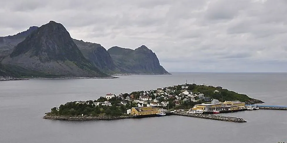 Husøy i Senja ble tildelt 6,6 millioner kroner til nytt industriområde og kaianlegg fra fylkesrådet i Troms. Foto: Mia Kanstad Kulseng