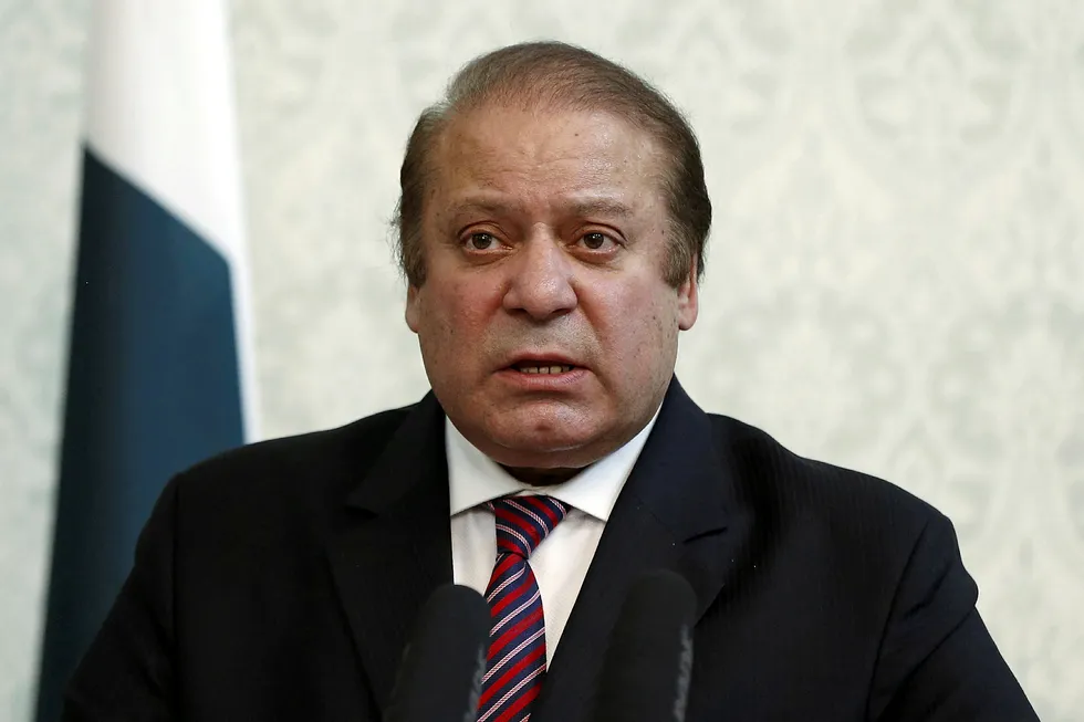 Den pakistanske statsministeren Nawaz Sharif tvinges til å gå av grunnet korrupsjonsanklager som følge av funn i Panama Papers. Foto: Omar Sobhani