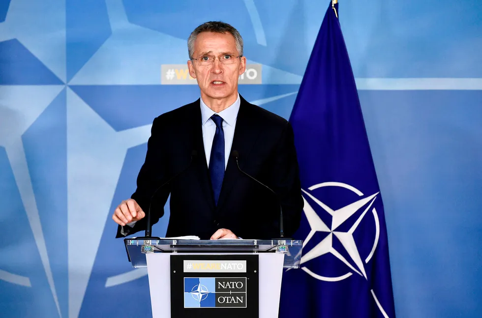Generalsekretær Jens Stoltenberg skal lede et arbeid for å kartlegge svakheter ved Natos beslutningsprosess. Deretter skal tiltak diskuteres. Foto: John Thys/AFP/NTB Scanpix