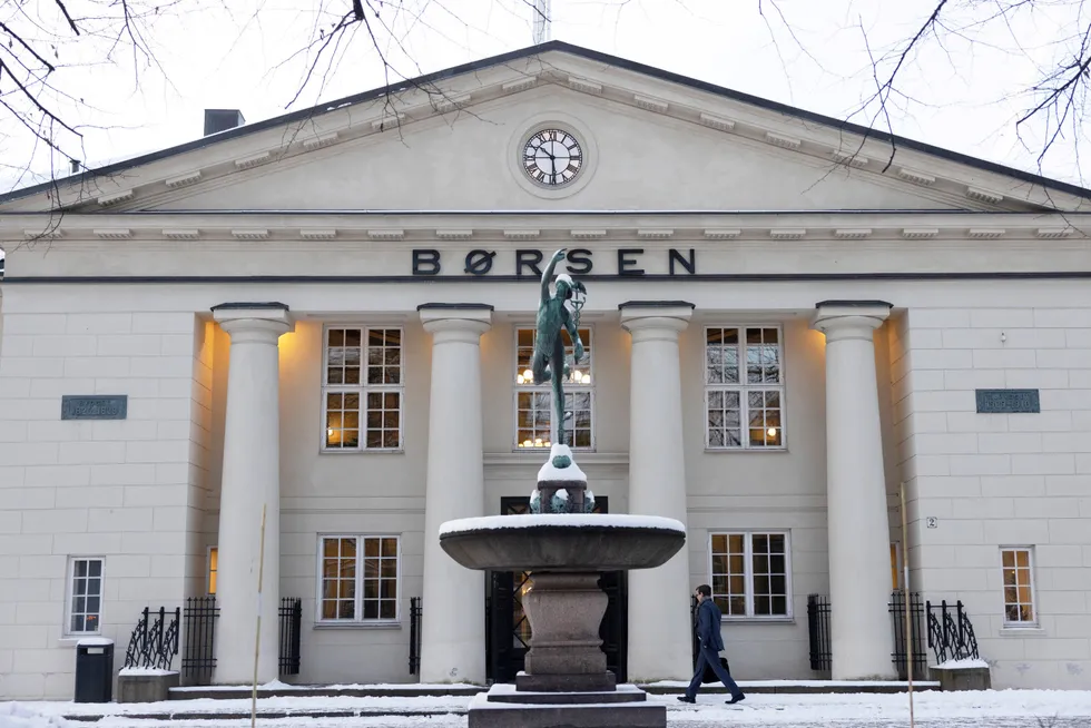 Hovedindeksen på Oslo Børs har steget 8,3 prosent hittil i år.