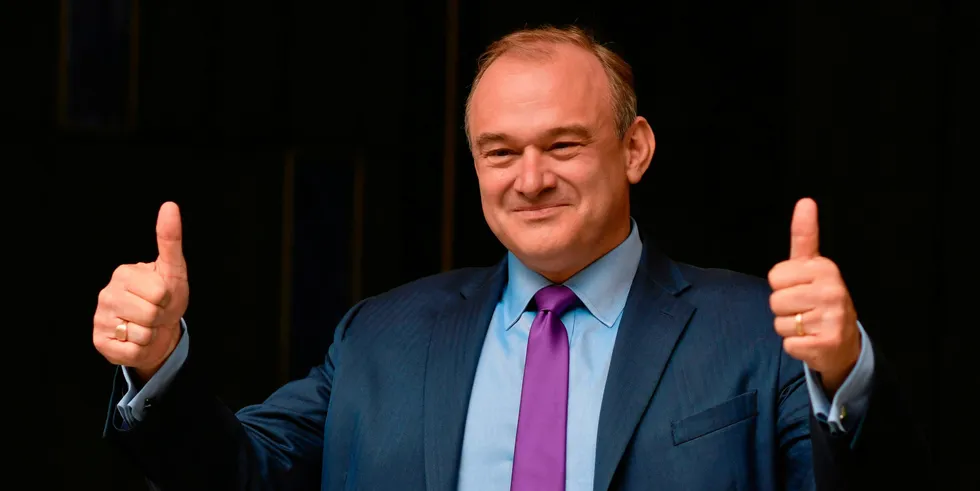 Liberal Democrat leader and former energy secretary Ed Davey MP, who is arguably the most senior politician on the All-Party Parliamentary Group on Hydrogen.