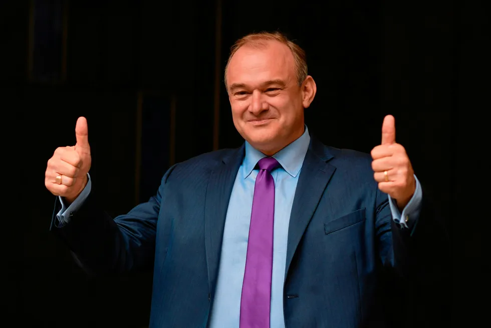 Liberal Democrat leader and former energy secretary Ed Davey MP, who is arguably the most senior politician on the All-Party Parliamentary Group on Hydrogen.