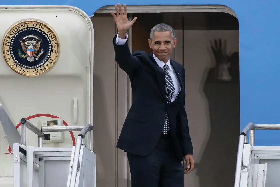 Fredag er Barack Obamas åtte år som USAs mektigste mann over. Foto: Clemens Bilan/Afp photo/NTB scanpix