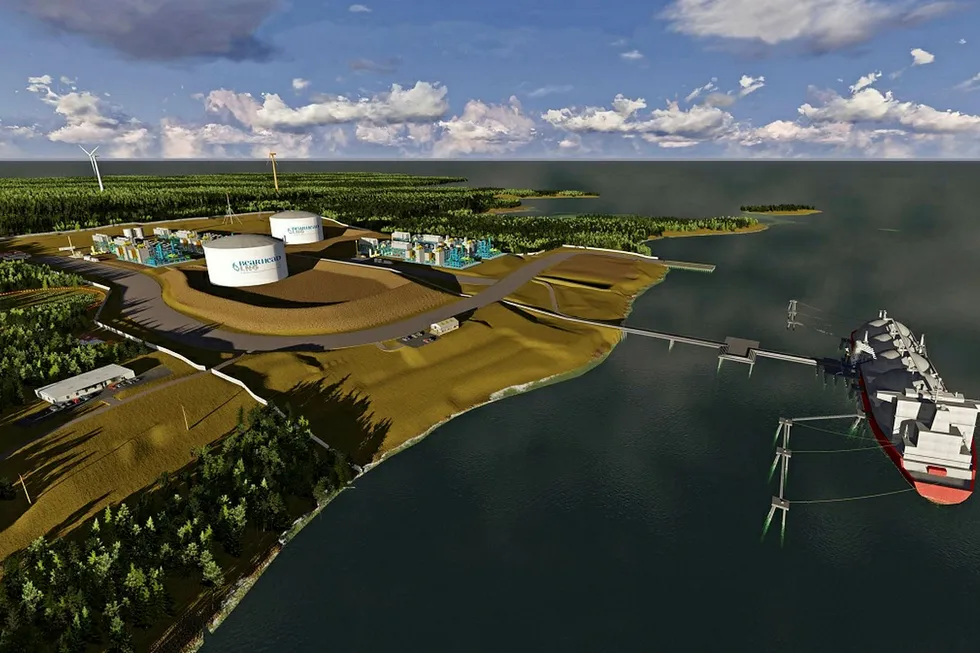 Nova Scotia project: LNG Limited's planned Bear Head development