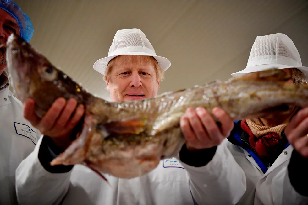 Fisk er småpenger brexit-forhandlingene, men Boris Johnson har lovet å ta tilbake kontrollen.