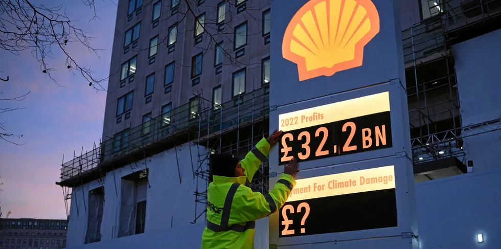 Shell is under fire over its renewed oil and gas focus.
