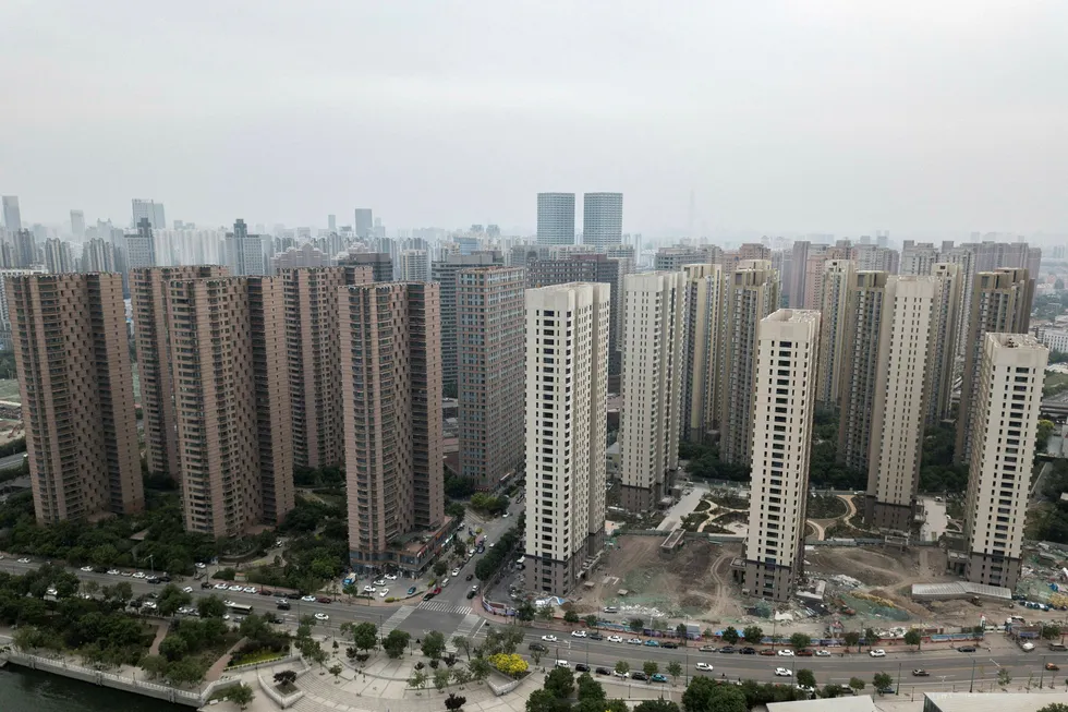 Over 22 prosent av alle boliger i urbane strøk i Kina står tomme, ifølge en ny undersøkelse.