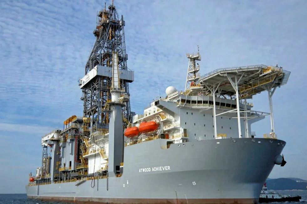 Result: the Tortue drillstem test was carried out by the drillship Atwood Achiever