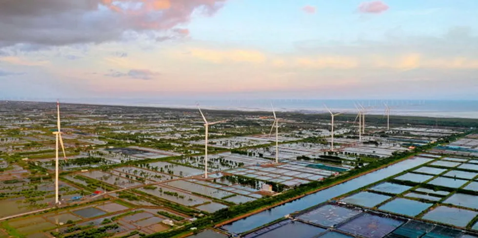 Vietnam's Hoa Binh 5 wind farm.
