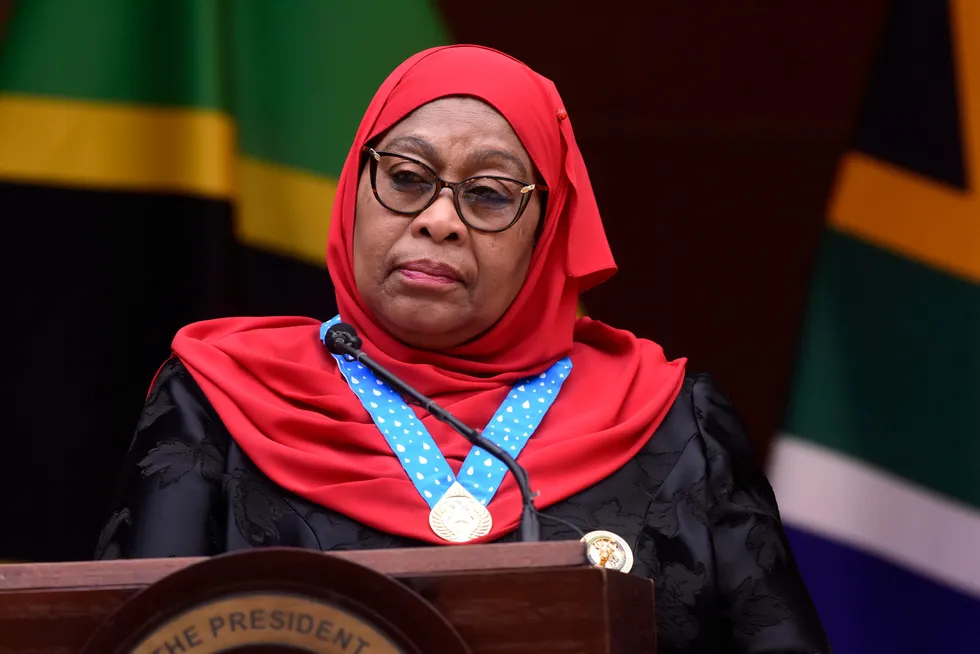Upstream revival: Tanzanian President Samia Hassan is keen to encourage E&P investment in the country.