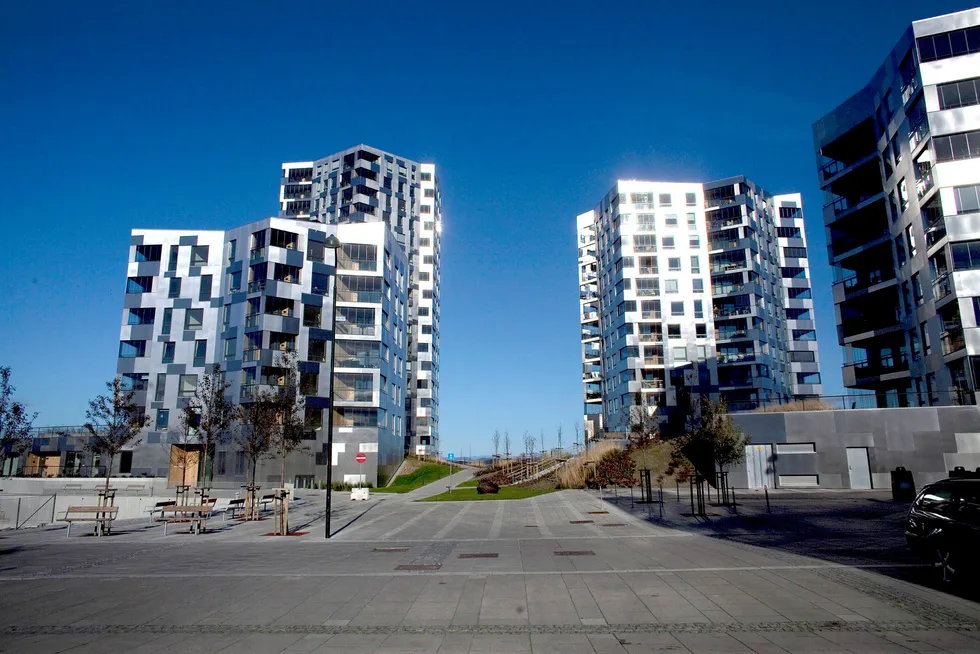 Stavanger kommer til å oppleve boligprisoppgang de neste fire årene, ifølge nye prognoser fra Samfunnsøkonomisk analyse. Bildet er fra Lervig Brygge i Stavanger. Foto: Tomas Larsen