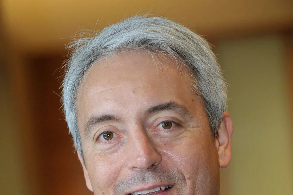 SBM CEO Bruno Chabas . .