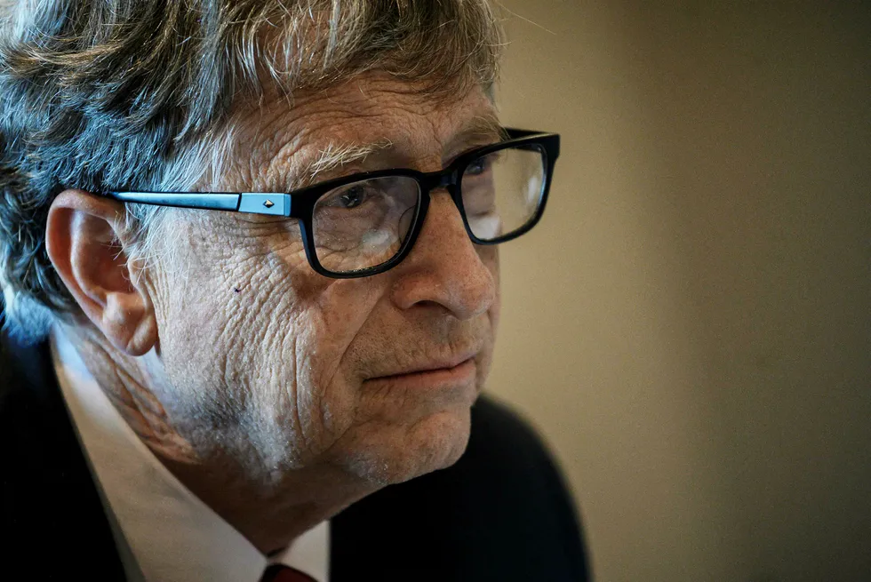 Backing: Microsoft co-founder Bill Gates