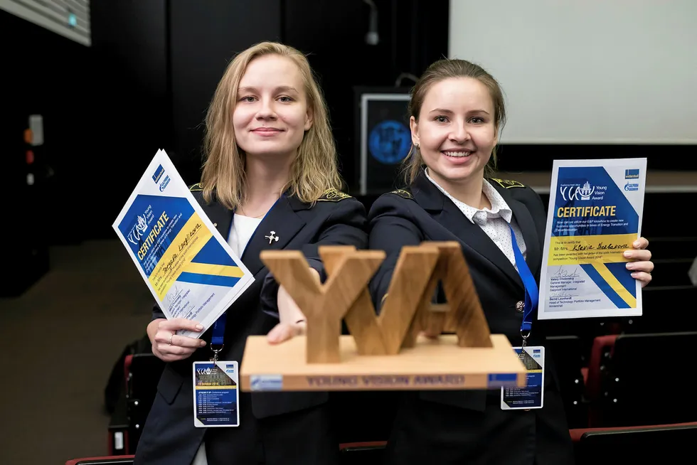 Young Vision Award Winners Ksenia Sherbakova and Tatiana Kruglikova