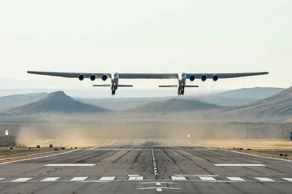 Dette er verdens største fly.