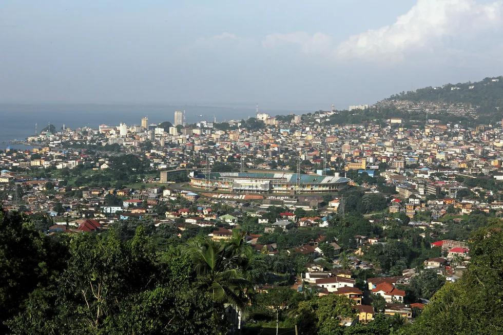 Fiscal terms: Freetown, the capital of Sierra Leone