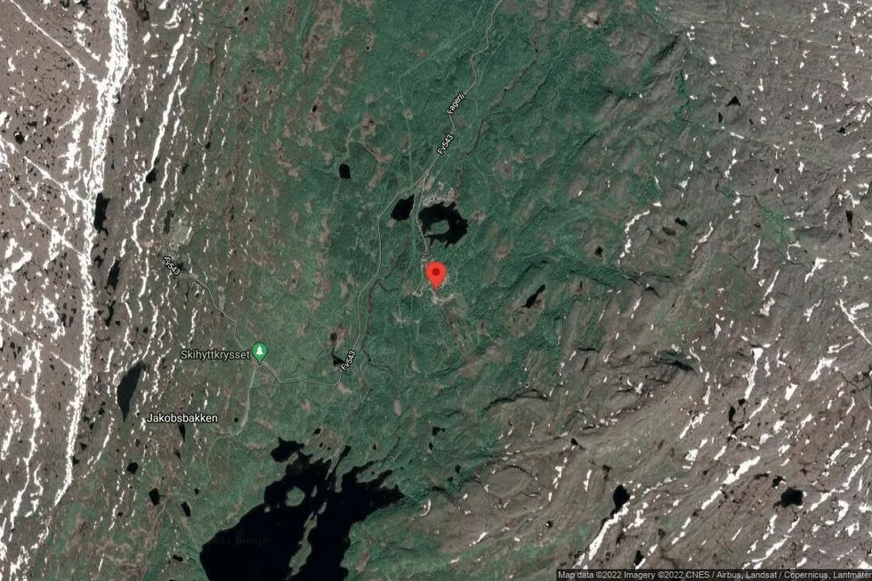 Området rundt Kong Oscar-veien 61A, Fauske – Fuosko, Nordland