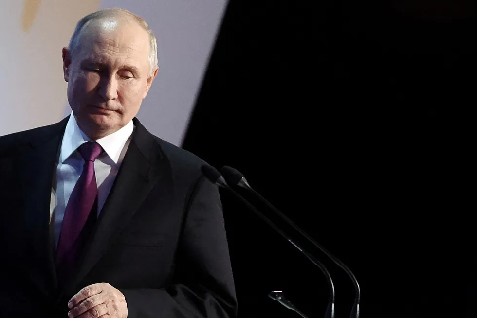 No compromise: Russian President Vladimir Putin.