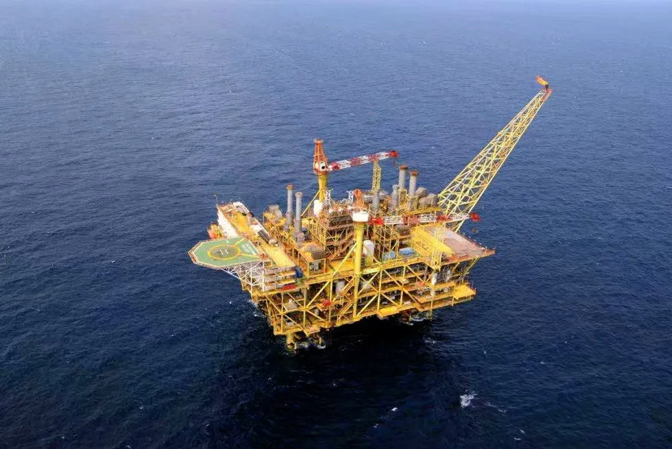 Linked: Liuhua 29-2's subsea production system is linked with Liwan 13-1 gas field