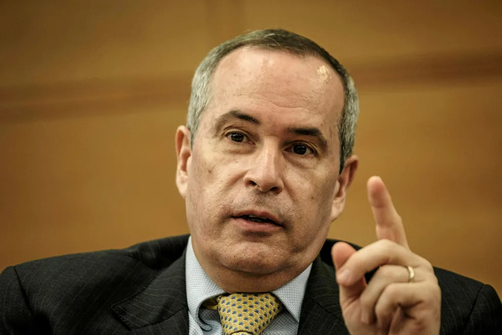 Making a point: Brazil's National Petroleum Agency General Director Decio Oddone