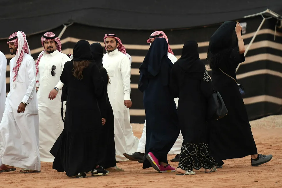 Illustrasjonsbilde: At Saudi-Arabia fikk plass i FNs kvinnekommisjon har vakt oppmerksomhet på grunn mangelen på likestilling i landet. Foto: FAYEZ NURELDINE