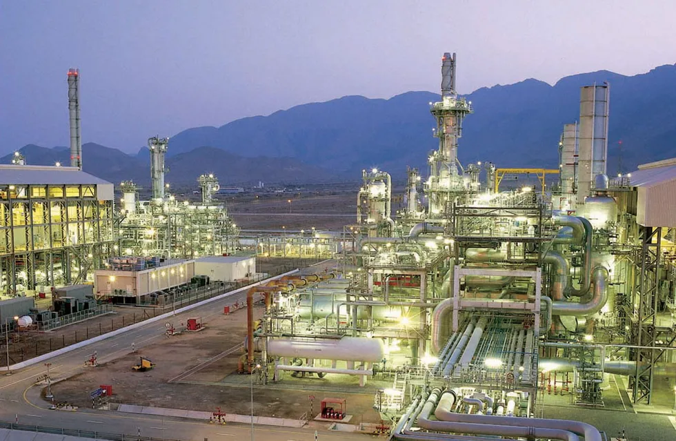 Asset: Total has equity in the Oman LNG project at Qalhat