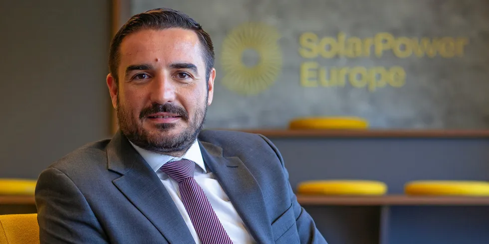 SolarPower Europe president Aristotelis Chantavas.