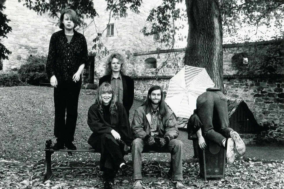 Oslo-kultbandet The Tables eksisterte i forskjellige former mellom 1988 og 2003. Nå er noen av bandets fineste øyeblikk samlet på det et nytt samlealbum. Foto: Mikkel McAlinden