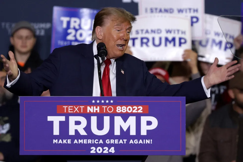 Under valgkampen i Manchester, New Hampshire i januar snakket Donald Trump om atombombingen av Hiroshima og Nagasaki.