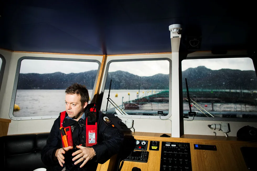 Toppsjef Alf-Helge Aarskog i Marine Harvest mer enn doblet lønnen sin i fjor. Foto: Sondre Steen Holvik