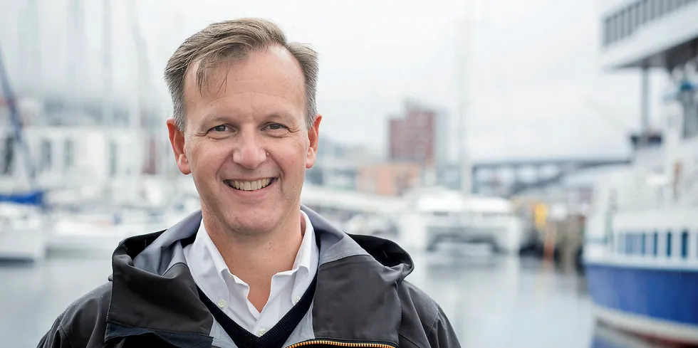 Administrerende direktør Fredrik Witte i Cargill Aqua Nutrition North Sea.