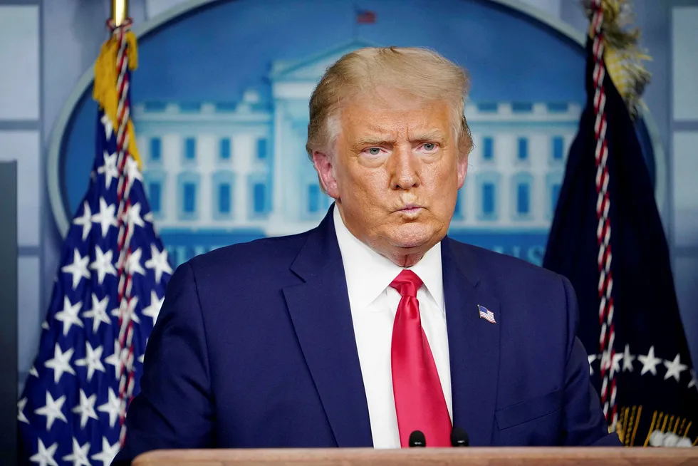 USAs president Donald Trump sier han vil nominere en kandidat til høyesterett fredag eller lørdag