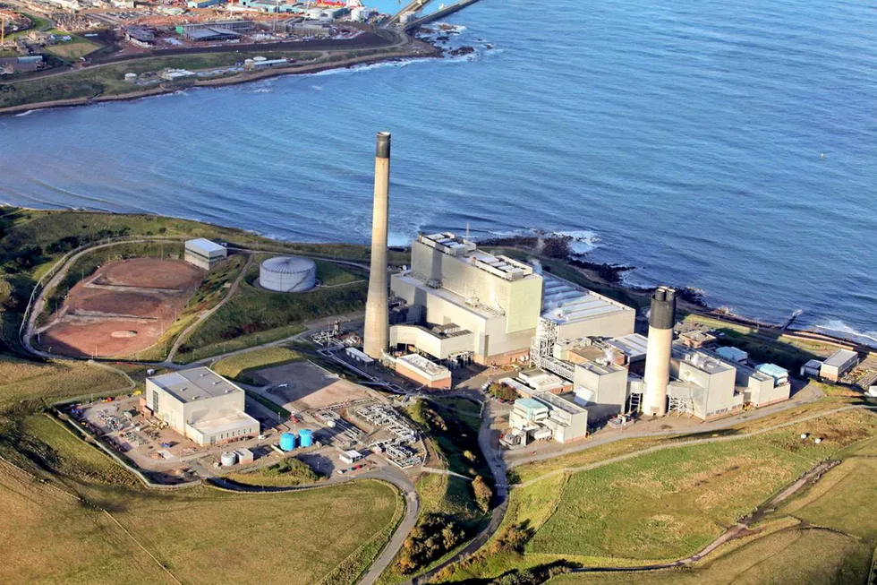 CCS plans: Peterhead in Scotland could be home to one of the UK's first power stations equipped with carbon capture technology