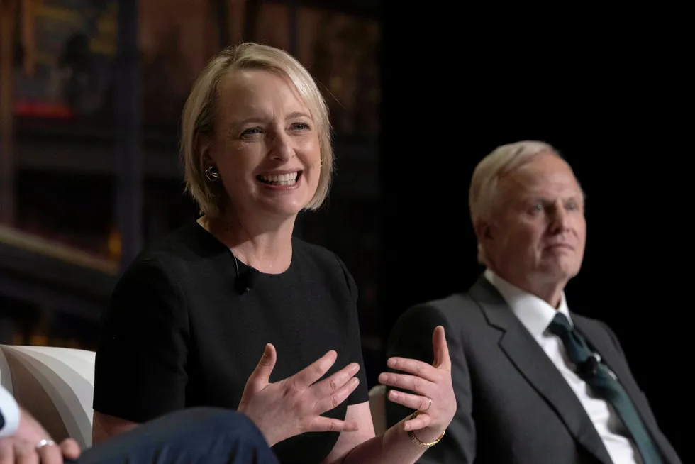 Accelerating transformation: Accenture Chief Executive Julie Sweet and Oil & Gas Climate Initiative Chairman Bob Dudley shared lessons learned across different industries at the 23rd World Petroleum Congress on 6 December 2021