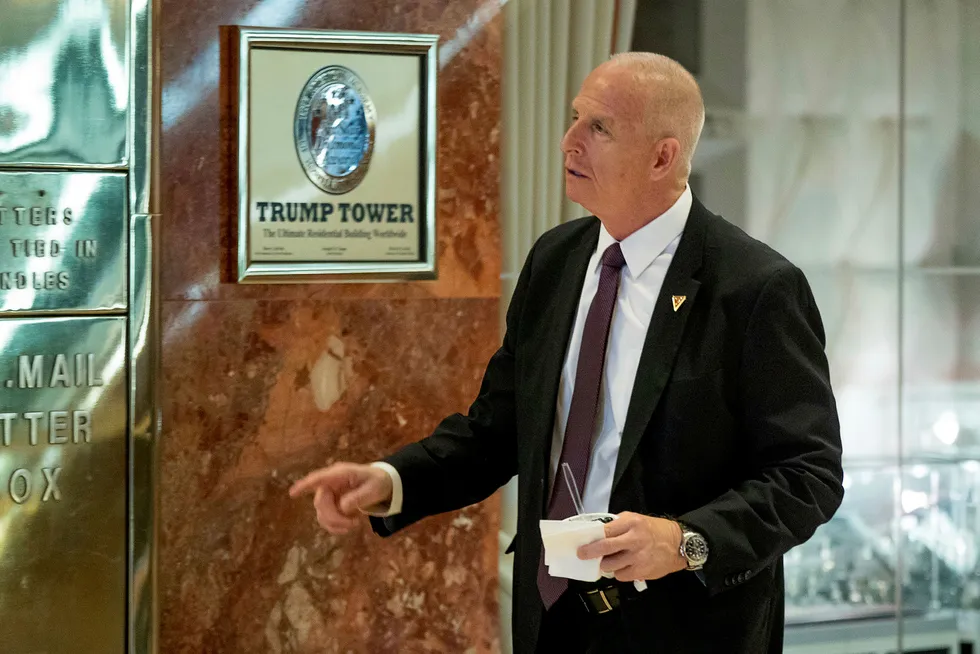 Donald Trumps livvakt Keith Schiller (bildet) bekrefter at det kom tilbud om å sende kvinner på Trumps hotellrom under et besøk i Moskva 2013. Foto: Andrew Harnik/AP photo/NTB scanpix