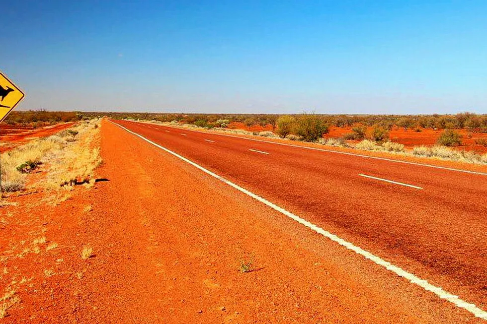 Remote: the Beetaloo basin lies in the Australian outback