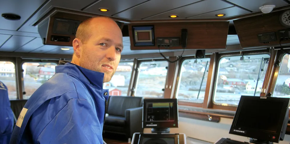 Reder og skipper Tor-Gunnar Kransvik har skrevet kontrakt på nybygg.