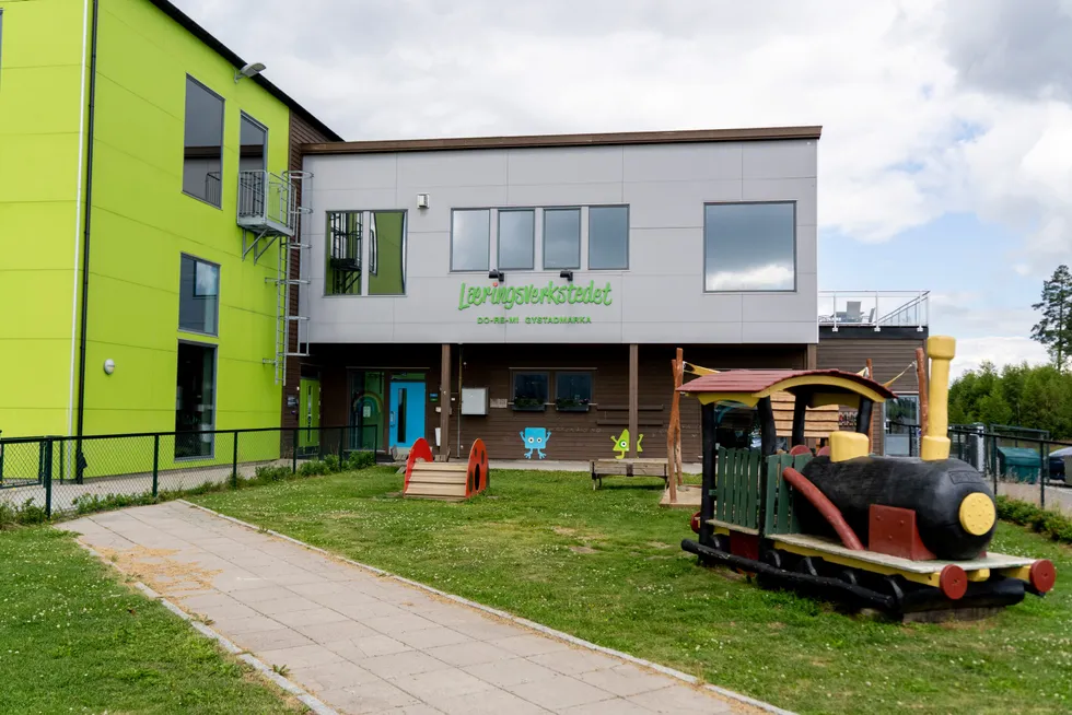 Læringsverkstedet er landets største barnehagekjede med 250 barnehager. Her fra en barnehage på Jessheim.