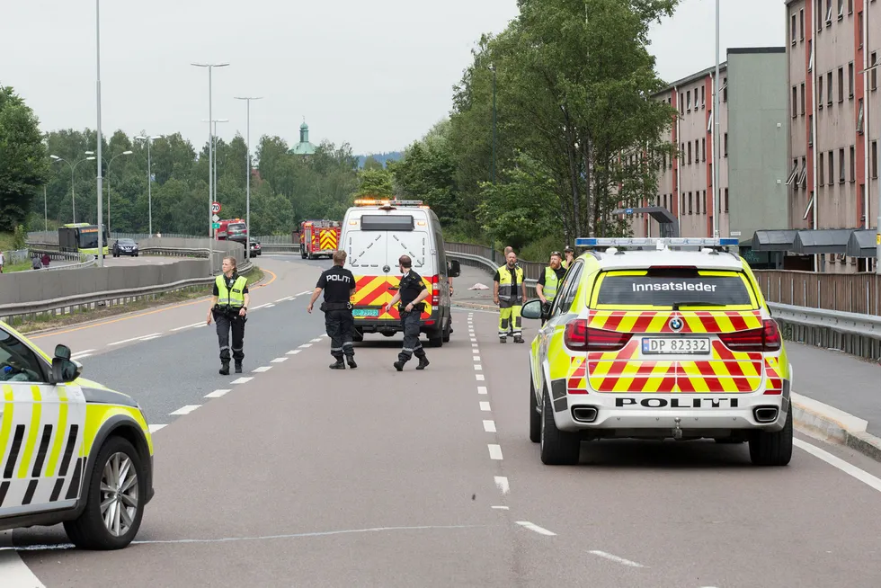 Illustrasjonsbilde: Rekordfå personer er drept i trafikken i Norge så langt i år. Foto: Bendiksby, Terje