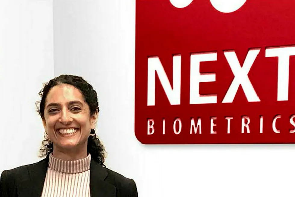 Konsernsjef Ritu Favre i Next Biometrics Foto:Next Biometrics