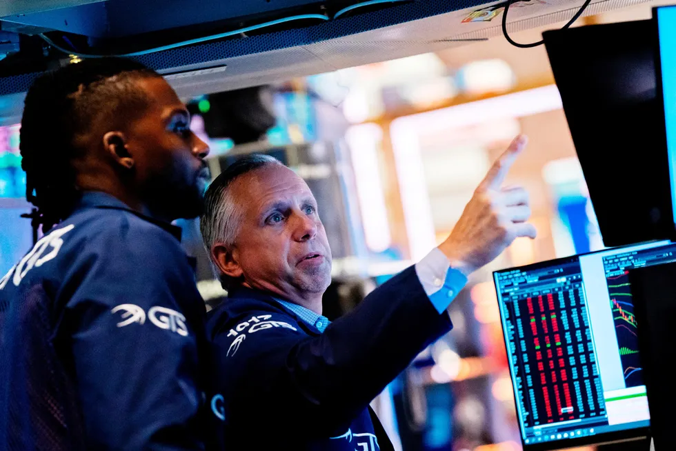 Pilene pekte entydig nedover på Wall Street torsdag.