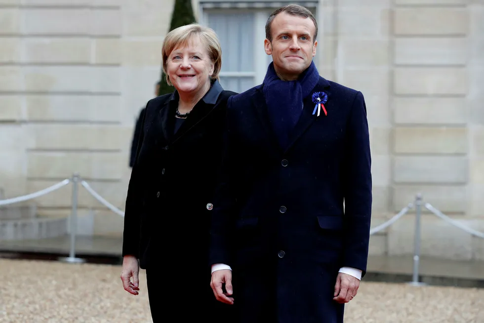 Markeringen av første verdenskrig i Paris ble også en markering mot president Donald Trump. President Emmanuel Macron og kansler Angela Merkel torpederer forholdet til USA med sine utspill.