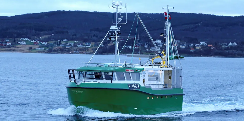 Verdens første batteridrevne sjark «Karoline». Enova støtter hybride og helelektriske båtprosjekter.