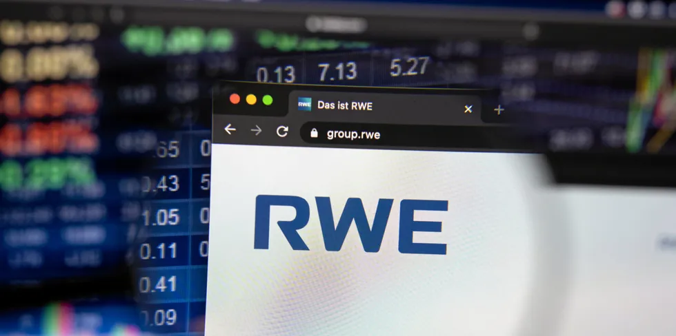 RWE would be the number-four US green player.